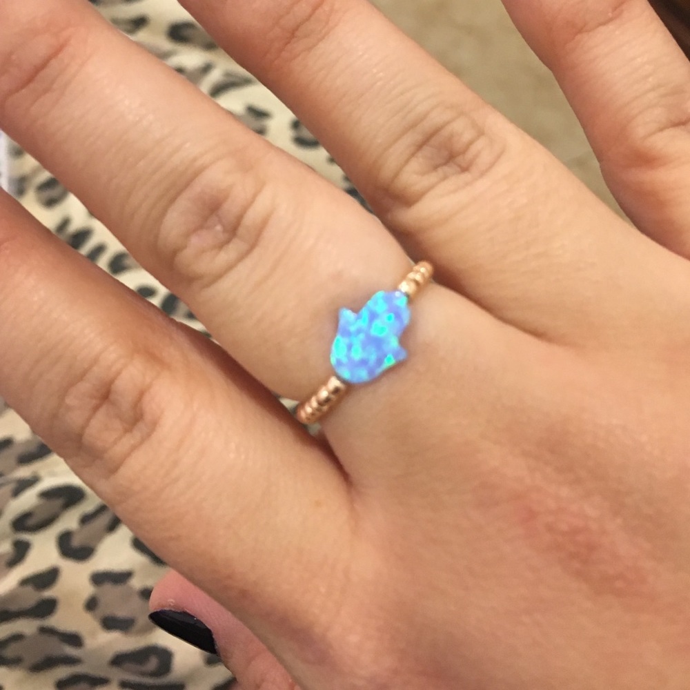 Hamsa elastic ring